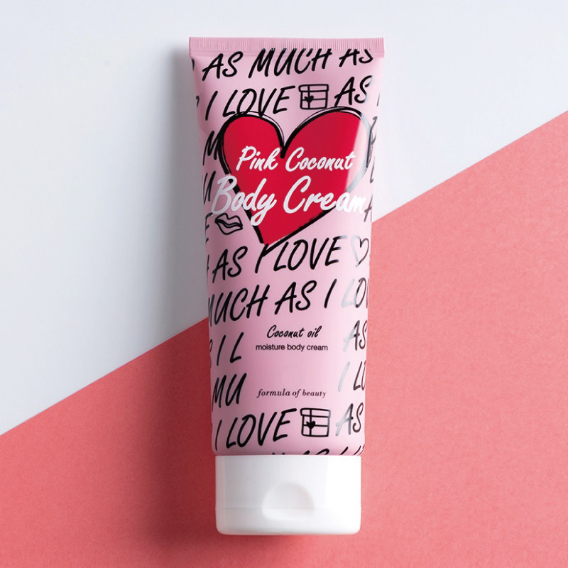 formula美丽艾拉粉椰子保湿身体乳 美丽艾拉身体乳/霜