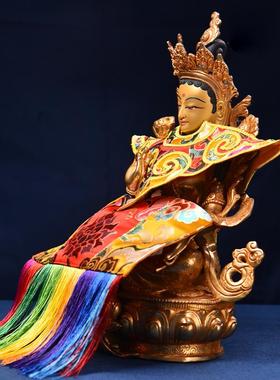 新款藏式佛像披风外衣手工 神像天衣菩萨护法衣 大号佛袍宗喀巴莲