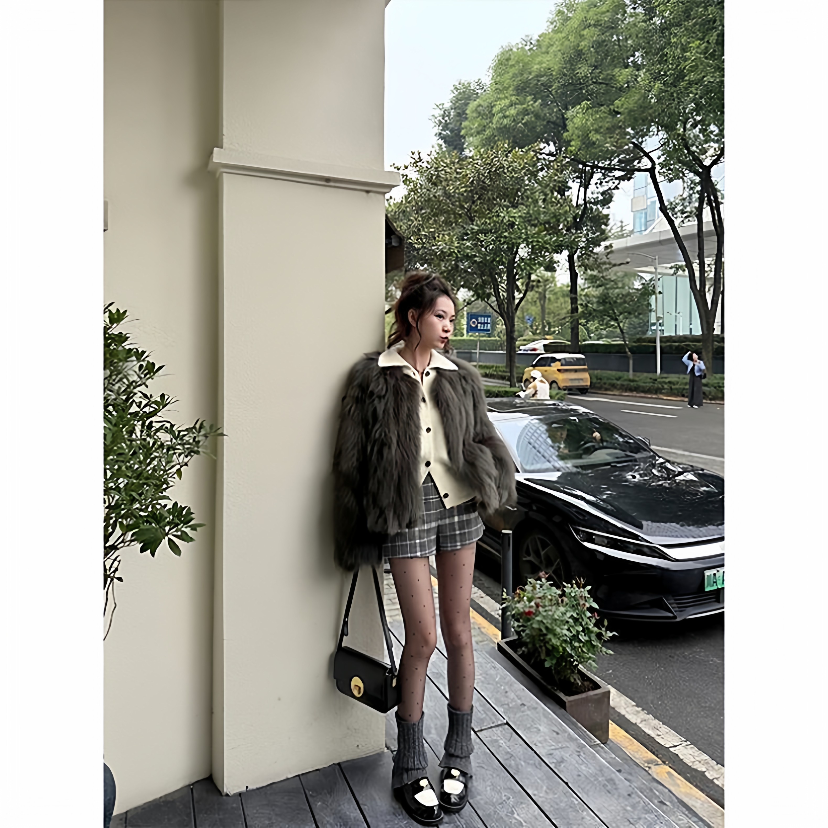 秋冬波点透肤黑丝加绒光腿神器女黑打底裤假透肉波点瘦腿连裤袜,淘宝优惠券,粉丝福利购,淘宝优惠卷