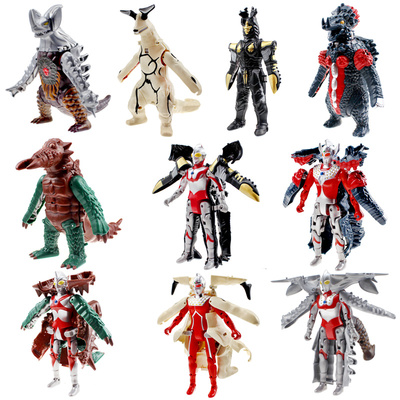 泰罗奧特曼怪兽玩具套装组合全套