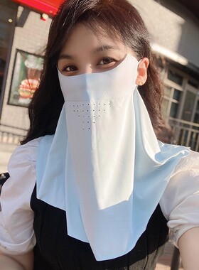 2025新款夏季无痕防晒面罩