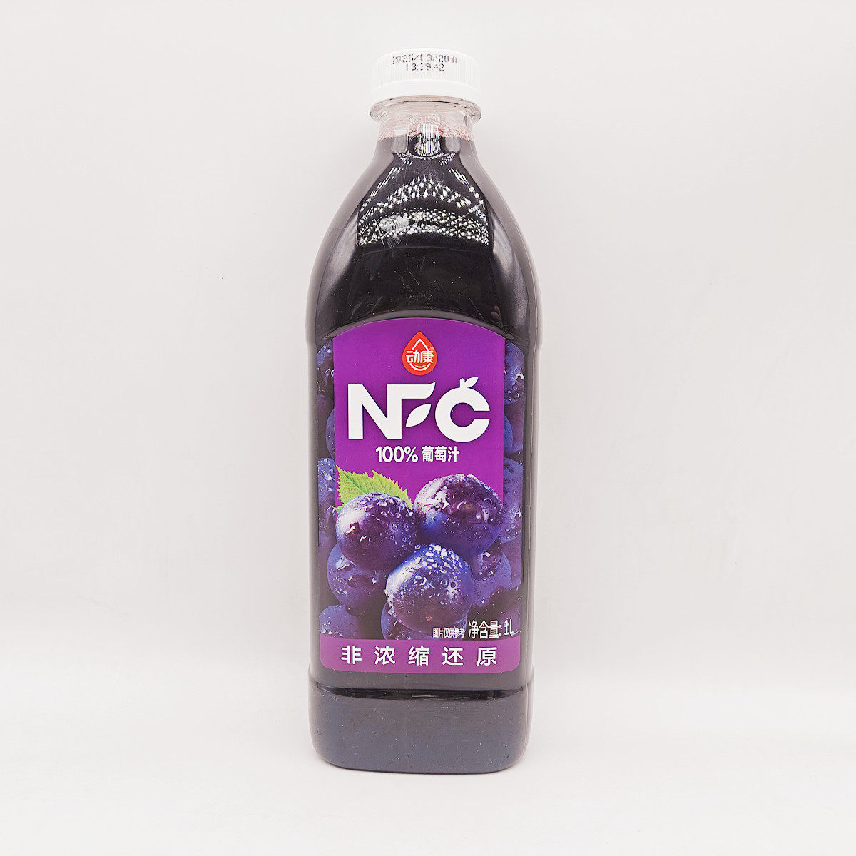 【整箱8瓶】动康NFC100%纯果汁1L大瓶苹果葡萄橙混合果汁饮料,淘宝优惠券,粉丝福利购,淘宝优惠卷