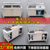 New aesthetic kitchen 304 extra thick stainless steel sink cabinet