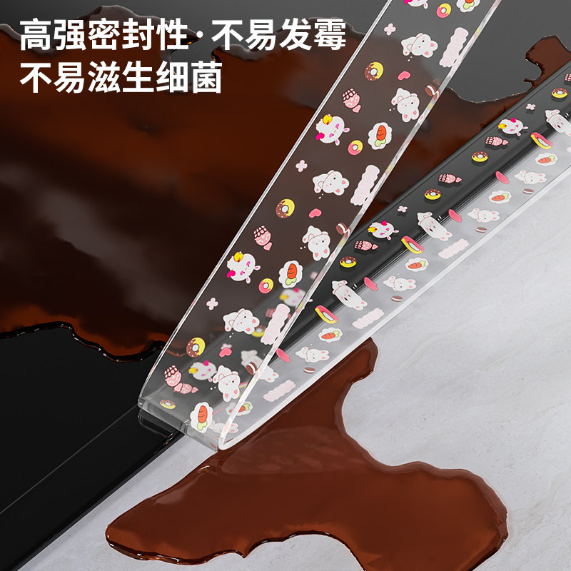 厨房水槽美缝贴防水贴防霉洗脸盆洗手台马桶边缘贴条水池灶台封边,淘宝优惠券,粉丝福利购,淘宝优惠卷