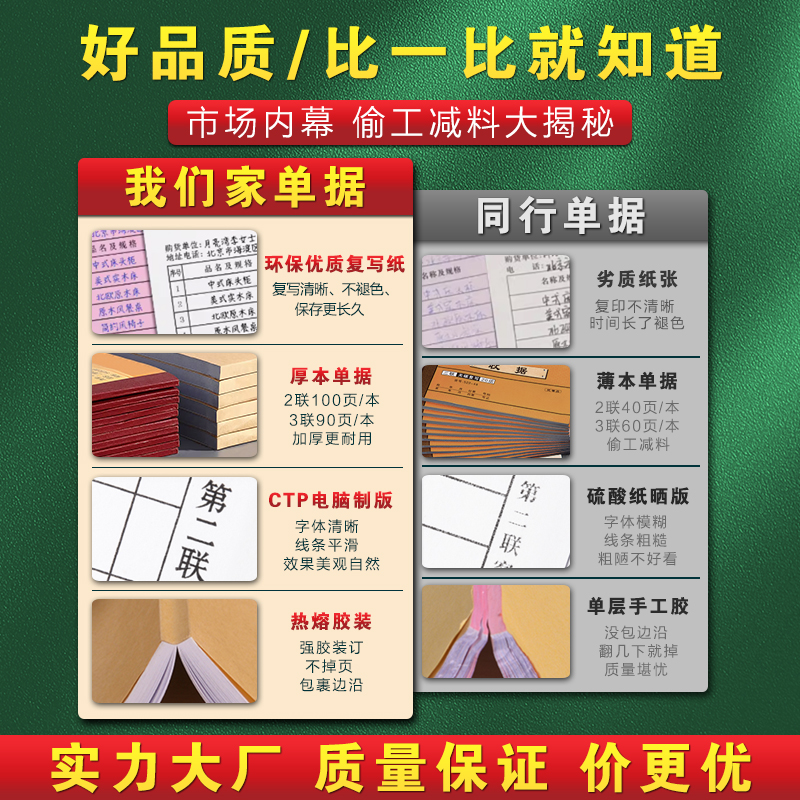 点菜单二联定做饭店餐厅餐馆结账复写单据两联烧烤酒水餐单三联开单记账本手写一联火锅店清单点餐菜单本定制 - 图2