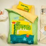 Детское хлопковое универсальное одеяло, детский комплект для детского сада для новорожденных, 3 предмета