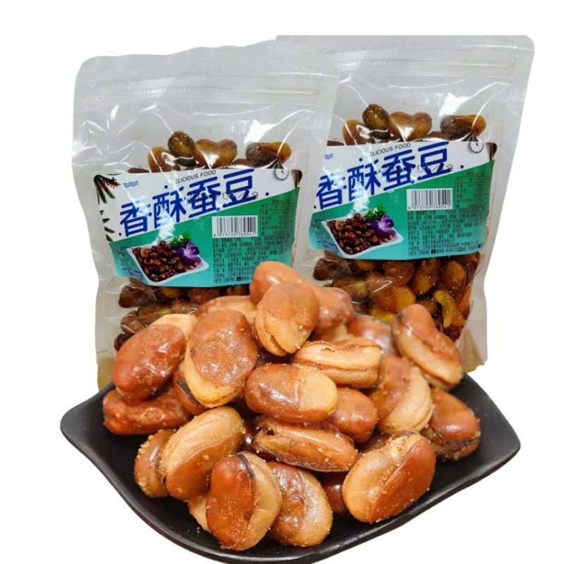 城味香酥蚕豆牛肉味兰花豆250g包男女生聚会下酒菜休闲零食包邮,淘宝优惠券,粉丝福利购,淘宝优惠卷