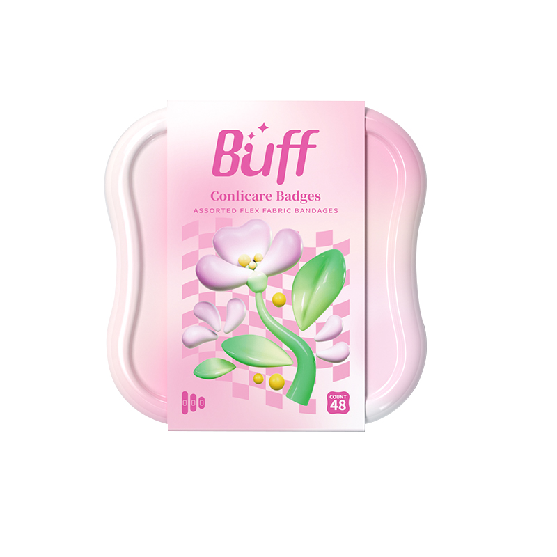 buff贴医用创可贴儿童小号止血防水透气可爱卡通女生大号创口贴-图3