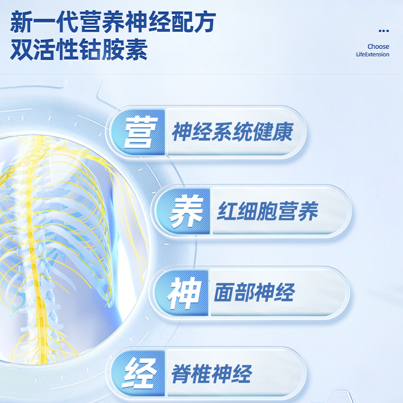 沿寿甲钴胺维生素b12片vb族营养神经活性高含量5000mcg正品旗舰店 - 图1