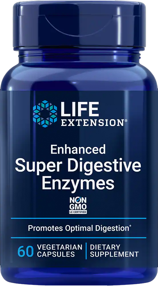 美国沿寿全谱超级消化酶10大蛋白酶 LifeExtension海外益生菌