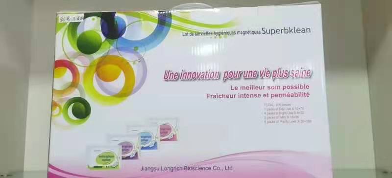 隆力奇清欣磁动力卫生巾整箱19包装国际版迷你非临期家庭装日用护-图1