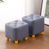 Легкая роскошная технология ткань маленький стул домашний туфли смену обувь -стул гостиная журнальный столик гном дварф -стул у двери скамей