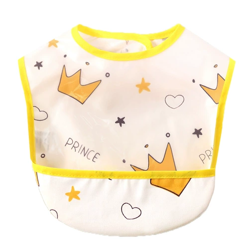 Детский водонепроницаемый нагрудник для еды, слюнявчик для прикорма, с карманом, анти-грязь