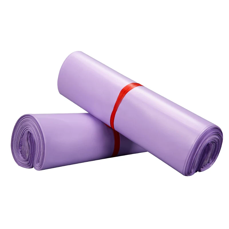 Purple waterproof bag, self-adhesive pack, increased thickness
