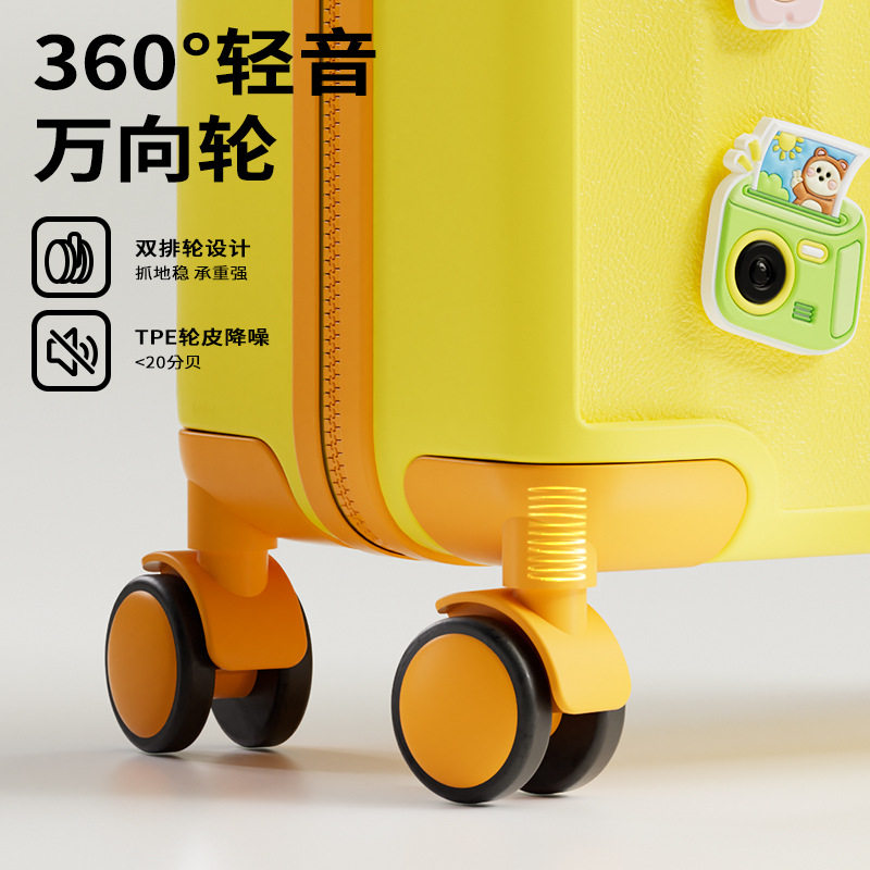 科物酷儿童行李箱16寸拉链万向轮皮箱卡通拉杆箱可登机收纳旅行箱,淘宝优惠券,粉丝福利购,淘宝优惠卷