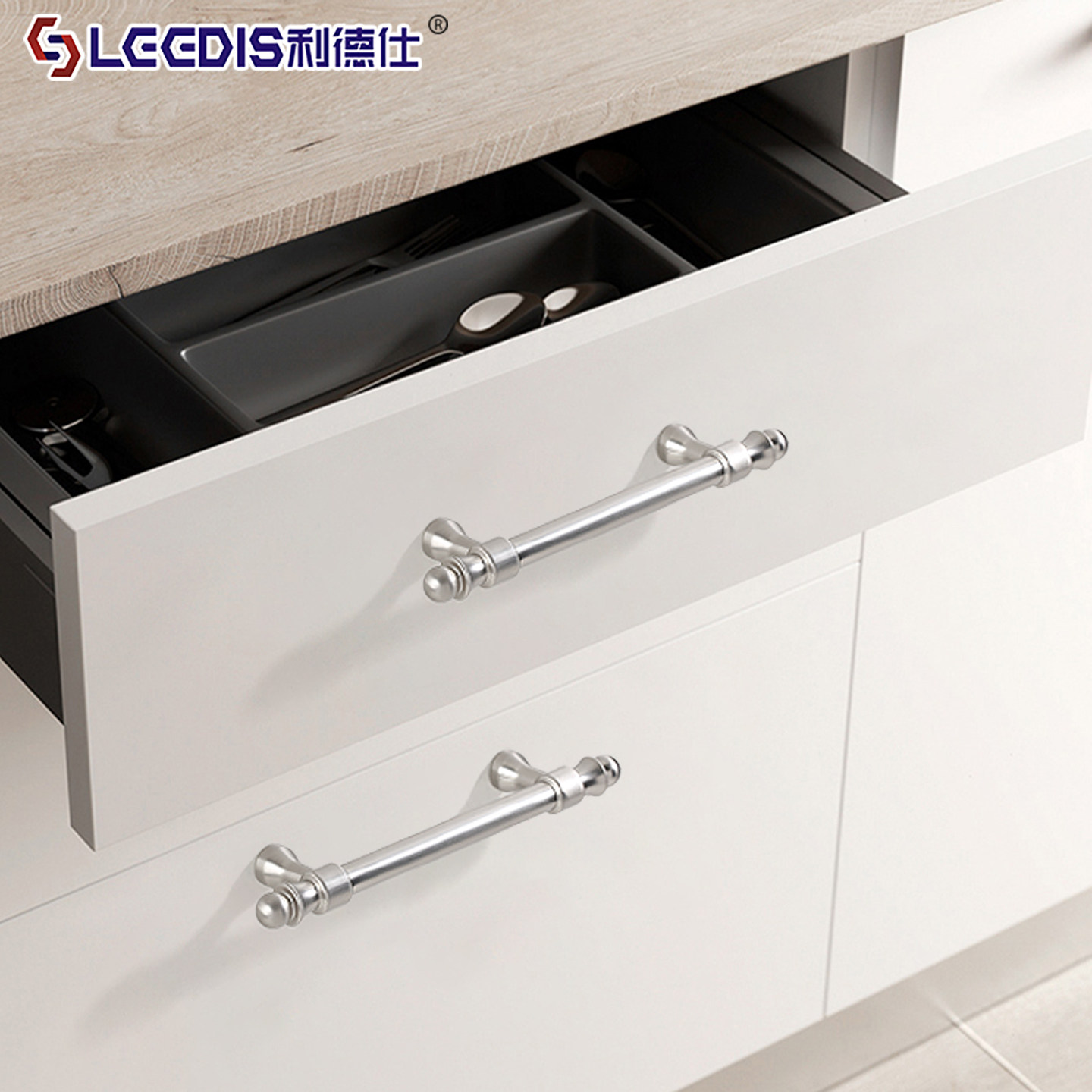 哑光银色拉丝拉手简约法式轻奢衣柜橱柜抽屉极简美式柜门单孔把手,淘宝优惠券,粉丝福利购,淘宝优惠卷