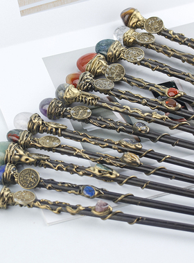 天然水晶十二星座魔法权杖