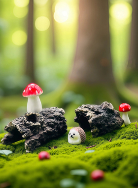 仿真树脂枯木树根木头装饰摆件