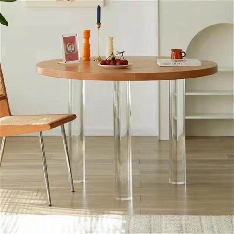 桌腿支架DIY手工悬浮亚克力桌腿定制透明支架圆柱书桌茶几支撑,淘宝优惠券,粉丝福利购,淘宝优惠卷