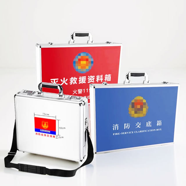 Aluminum alloy fire emergency briefing box hand tool air box fire ...
