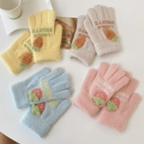 Детские милые демисезонные удерживающие тепло перчатки для мальчиков