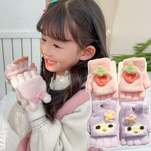 Перчатки для девочек, пять пальцев, yongxu e tin elect zhiyou, девушки -носки