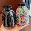 Highly elastic and non-damaging disposable rubber band for babies