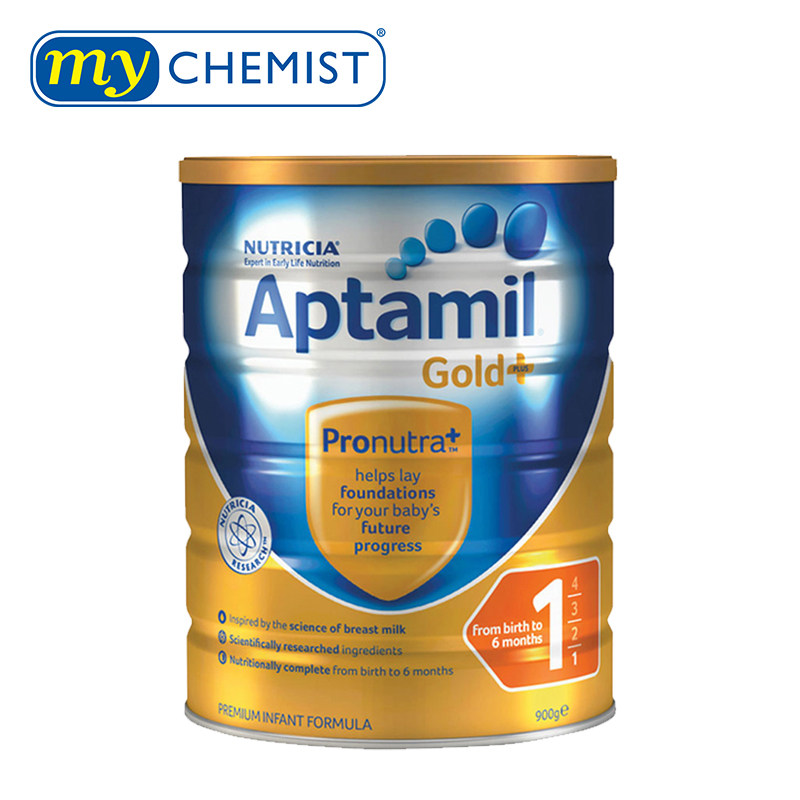 aptamil /爱他美金装1段900g奶粉 mychemist海外婴幼儿牛奶粉