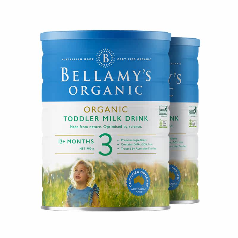 bellamys 3段有机婴幼儿童2牛奶粉 mychemist海外婴幼儿牛奶粉