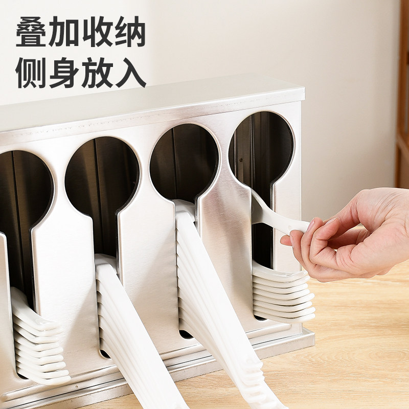 三洽不锈钢汤壳收纳盒龟壳勺纯色收纳架调羹汤勺架餐厅食堂用,淘宝优惠券,粉丝福利购,淘宝优惠卷