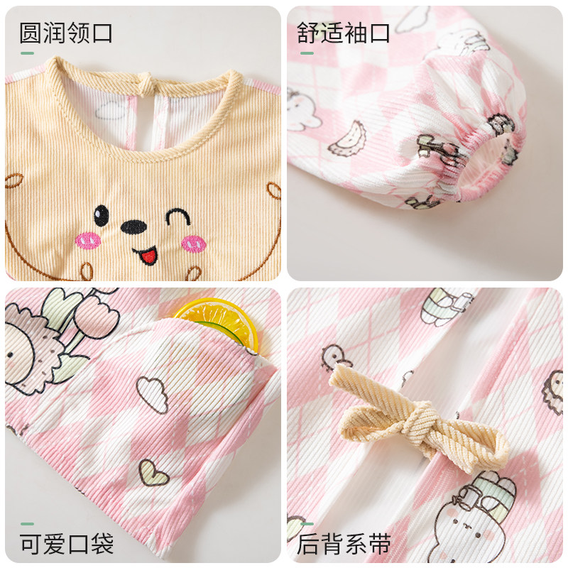 儿童罩衣秋冬季外穿洋气防水防脏男女孩宝宝吃饭围兜婴儿辅食围裙,淘宝优惠券,粉丝福利购,淘宝优惠卷