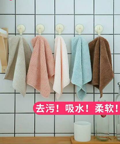 洁丽雅洗碗布家务清洁抹布厨房家用不易沾油洗碗巾毛巾吸水擦桌子 - 图1