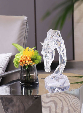现代新中式客厅雕塑摆件高档轻奢