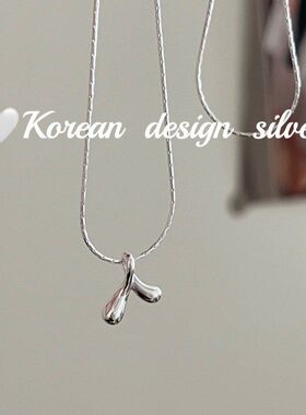 戴小众纯银韩版时尚简约insS925