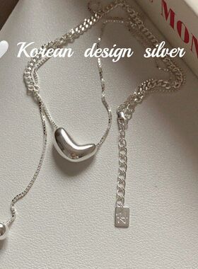 项链纯银S925ins风项锁骨质感小