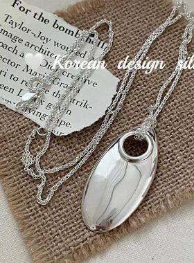 水滴女风ins毛衣链简约饰品秋款