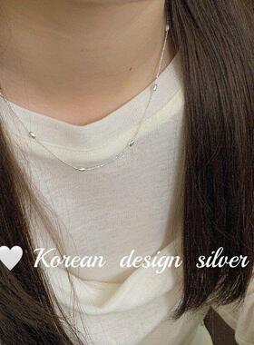 百搭链简约小众女S925纯银米ins