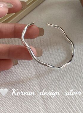 重工ins银饰品小众S925韩国女感