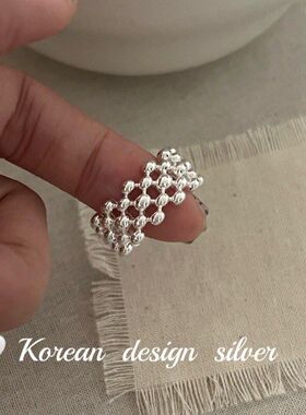 戒指推荐纯银指环韩国S925女款