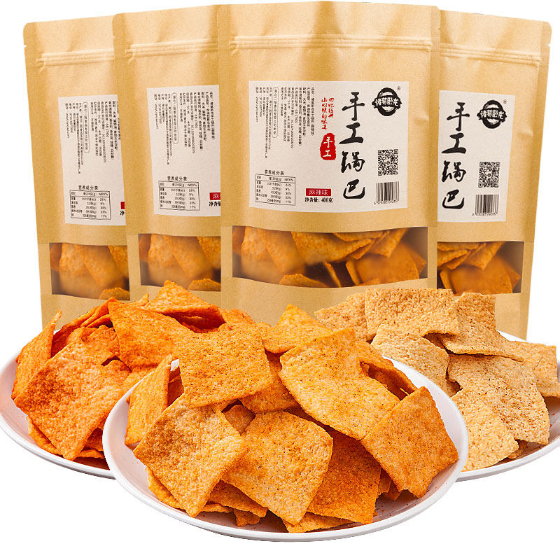 诸葛卧龙手工400g*5湖北休闲锅巴 诸葛卧龙膨化食品