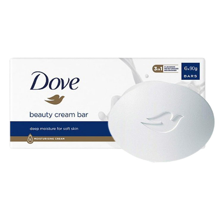 Dove Beauty Cream Soap 90g x 6 Bars - 图3