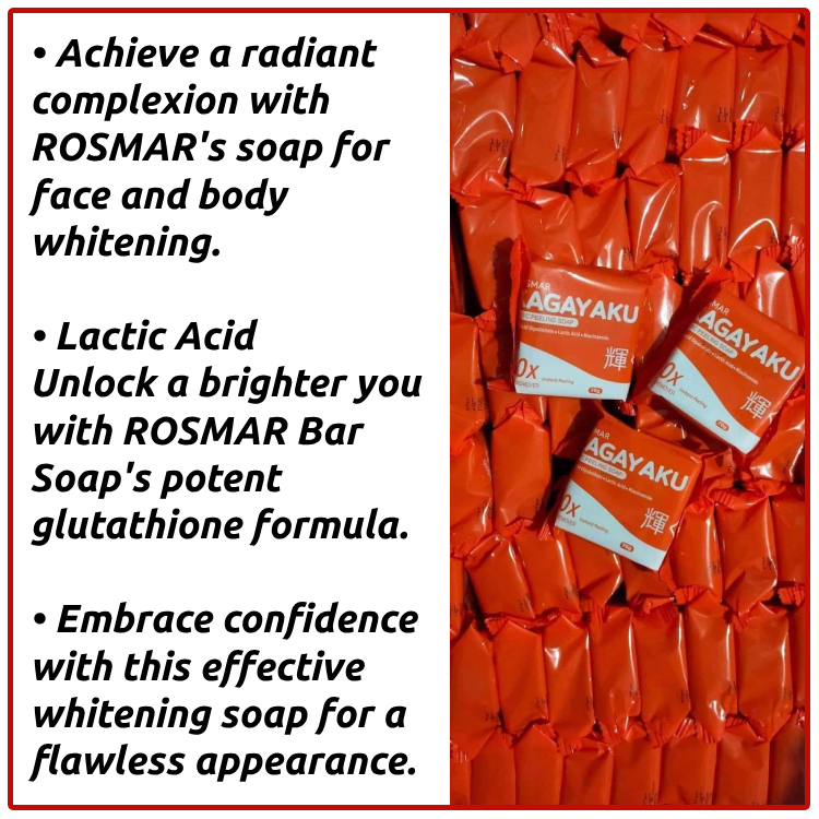 ROSMAR Kagayaku Kojic Peeling Soap 70g - 图1