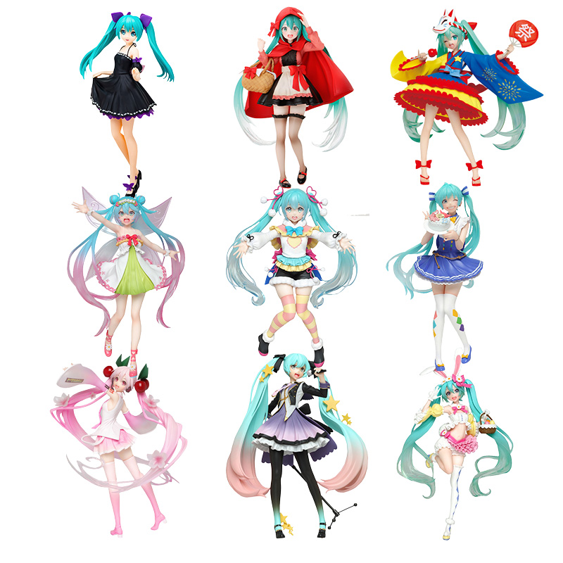 初音未来MIKU兔女郎巡音景品手办模型日本动漫周边摆件生日礼物