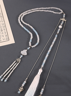 国风新中式马面裙配饰项链