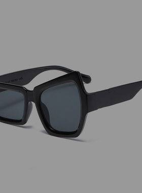 不规则眼镜挑眉逗大小墨防