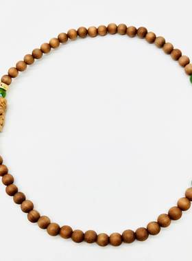 芭比檀香手串印度老料老山檀香珠手串多圈复古女款手链厂家