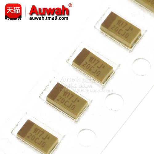1206贴片钽电容A型 10uF/22/33/47/100uF/220UF 6.3V 10V 16V 20V - 图0