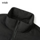WEBALLER cotton jacket for men in autumn and winter 2023 new thickened warm sports jacket casual loose black cotton jacket