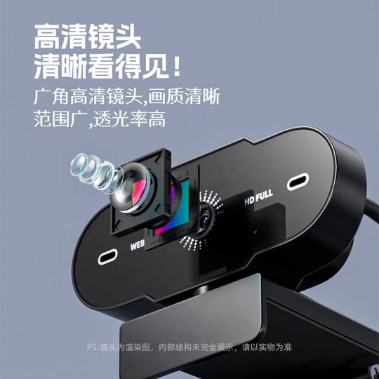 Компьютерная камера онлайн-класса высокой четкости 2K без драйверов