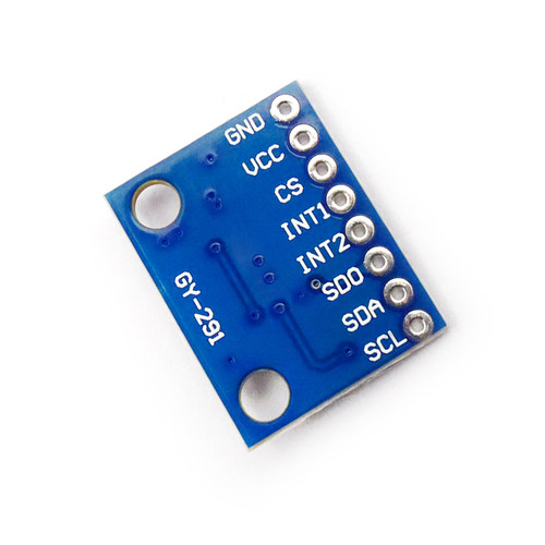 GY-291 ADXL345三轴重力加速度倾斜度角度SPI传输传感器模块IIC - 图3